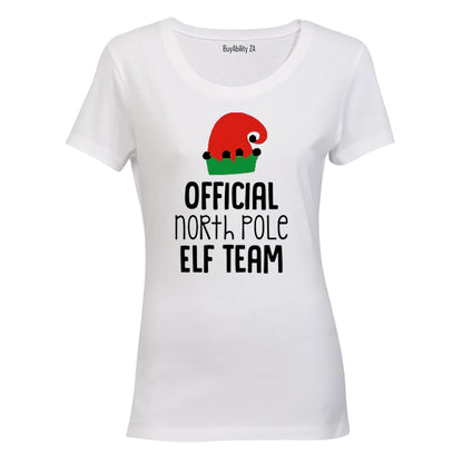 Official North Pole Team - Christmas - Ladies - T-Shirt