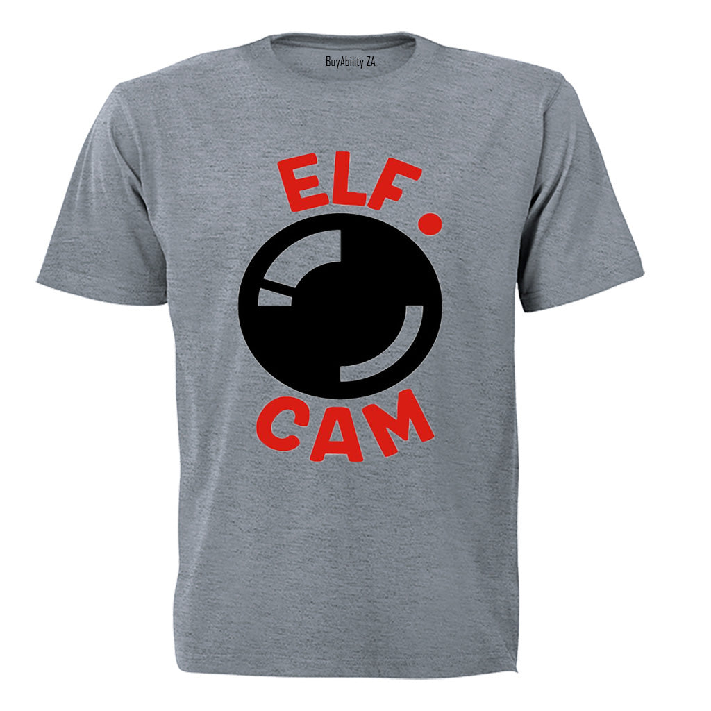 Christmas Elf Cam - Adults - T-Shirt