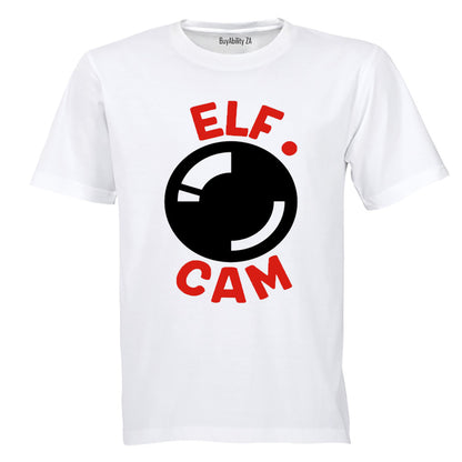 Christmas Elf Cam - Adults - T-Shirt