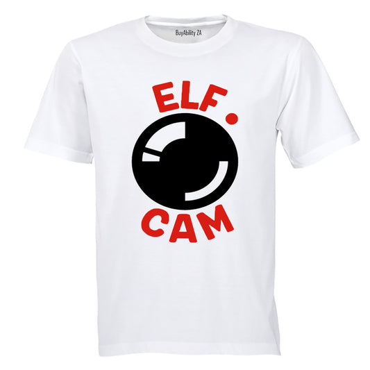 Christmas Elf Cam - Adults - T-Shirt