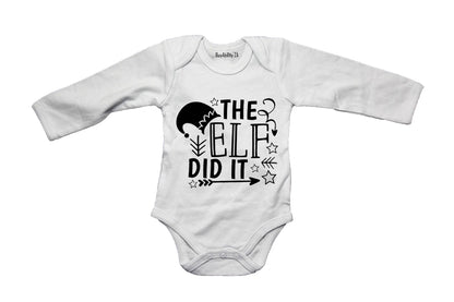 Elf Did It - Christmas - Baby Grow