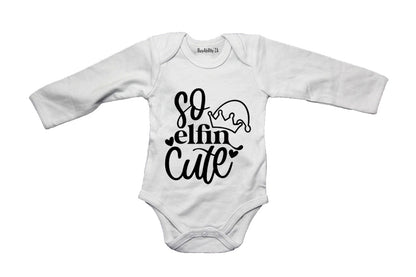 Elfin Cute - Christmas - Baby Grow