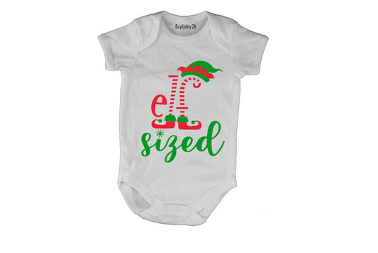 Elf Sized - Christmas - Baby Grow