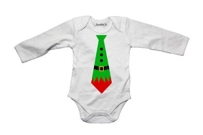 Elf Tie - Christmas - Baby Grow