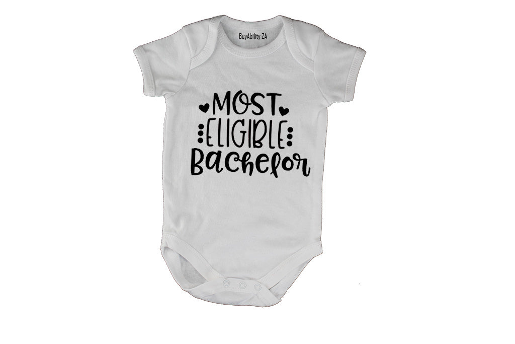 Most Eligible Bachelor - Valentine - Baby Grow