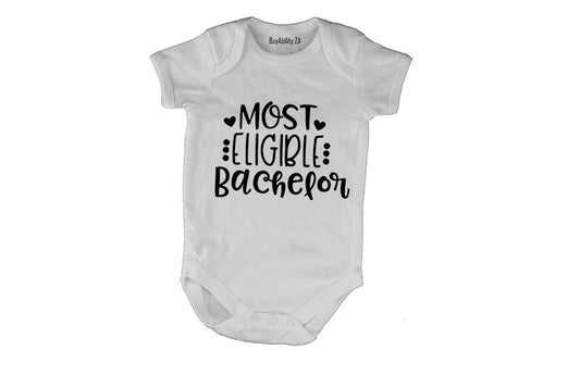 Most Eligible Bachelor - Valentine - Baby Grow