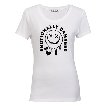 Emotionally Damaged - Ladies - T-Shirt - BuyAbility South Africa