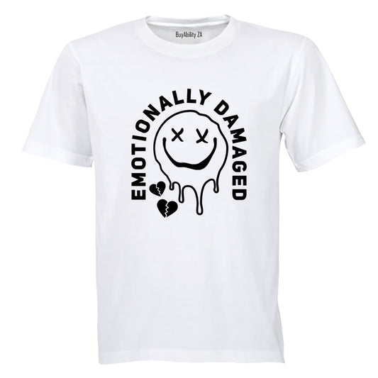 Emotionally Damaged - Adults - T-Shirt - BuyAbility South Africa