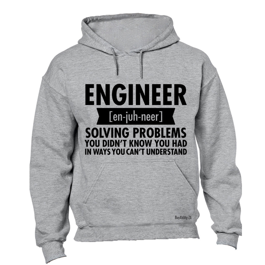 Engineer - En-juh-neer - Hoodie
