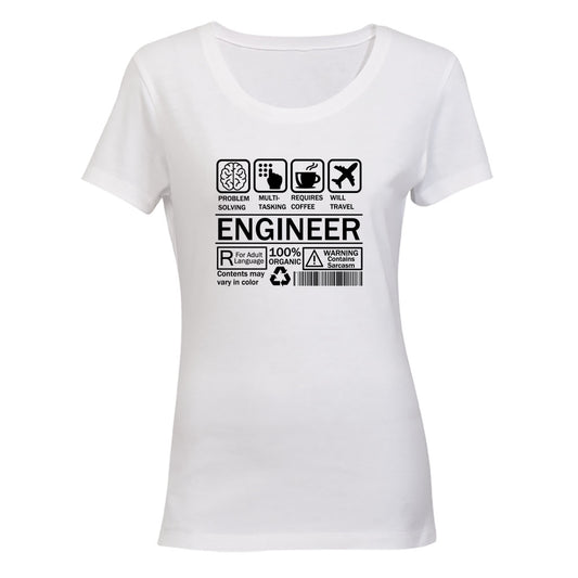 Engineer Label - Ladies - T-Shirt - BuyAbility South Africa