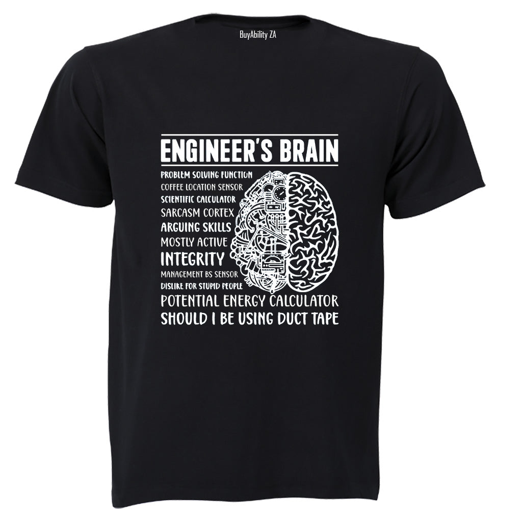 Engineer's Brain - Adults - T-Shirt