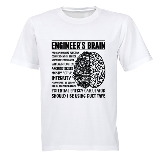 Engineer's Brain - Adults - T-Shirt - BuyAbility South Africa