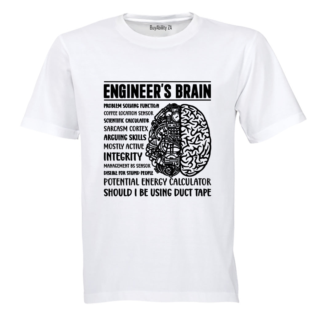 Engineer's Brain - Adults - T-Shirt