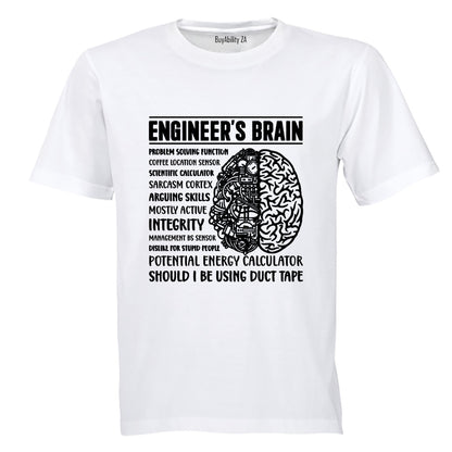 Engineer's Brain - Adults - T-Shirt