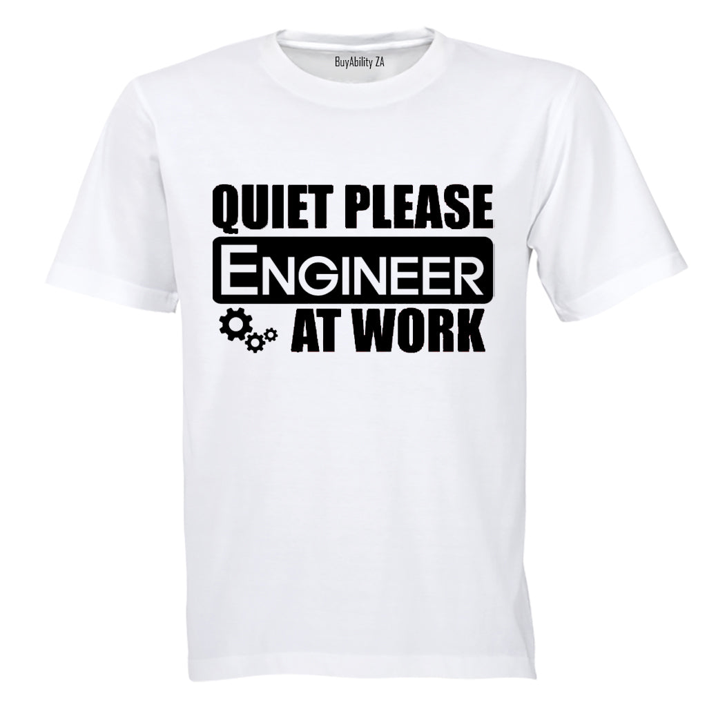 Engineer at Work - Adults - T-Shirt