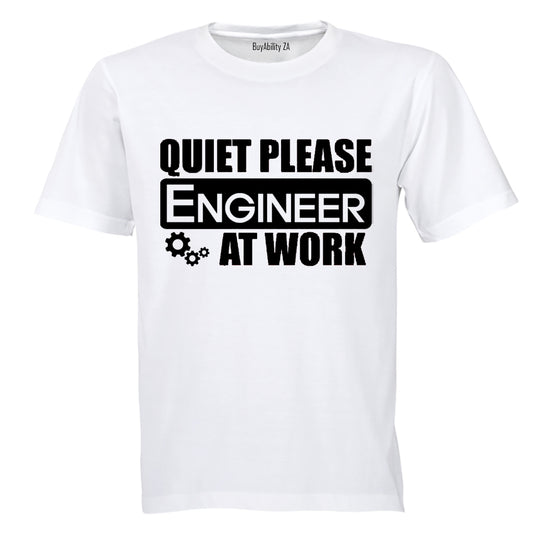 Engineer at Work - Adults - T-Shirt