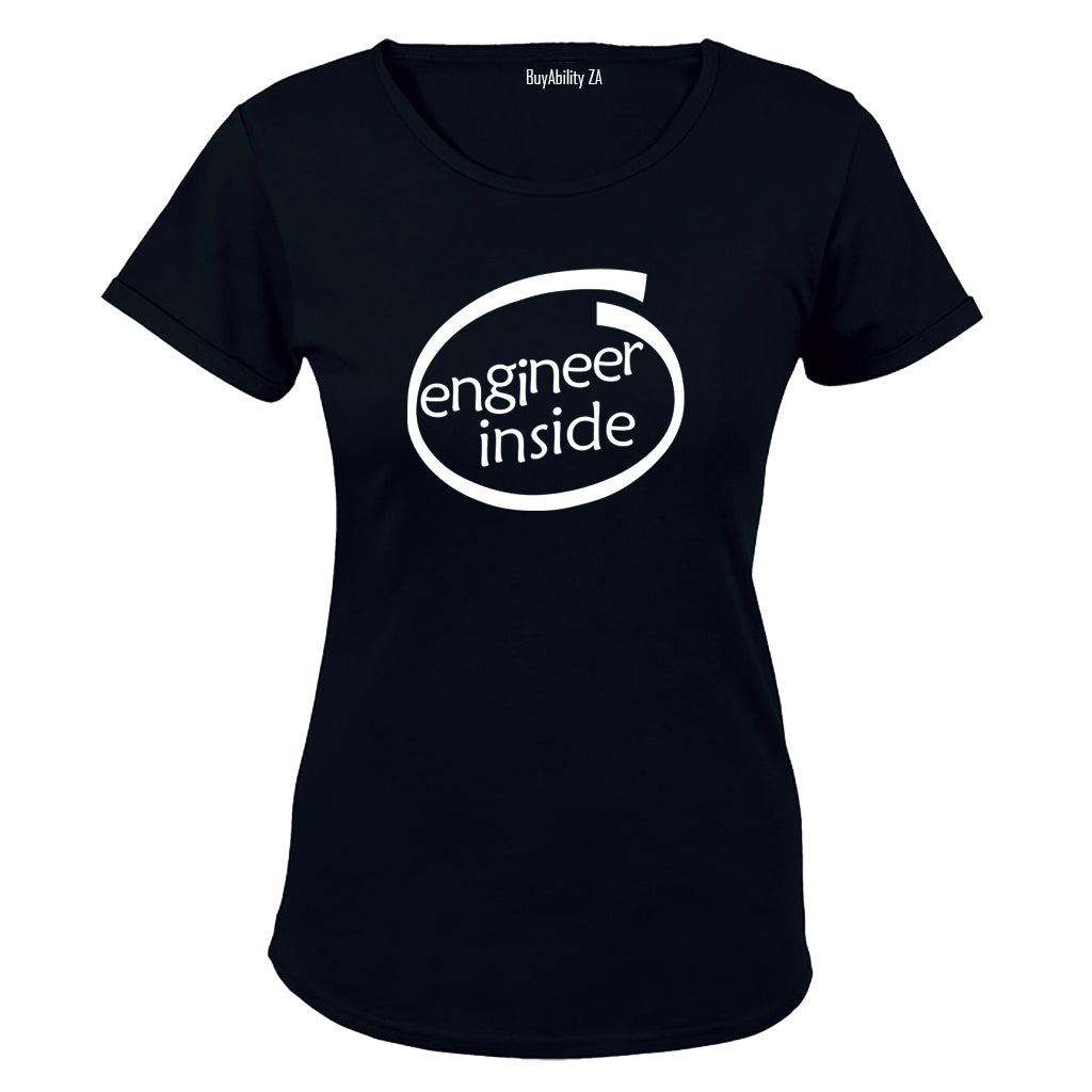 Engineer Inside - Ladies - T-Shirt - BuyAbility
