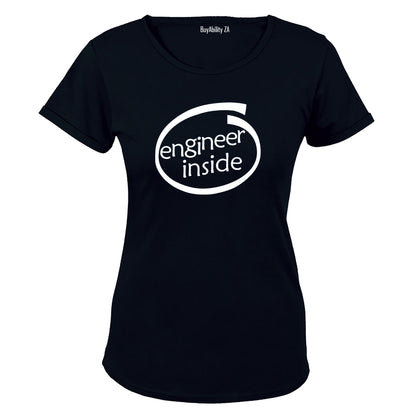 Engineer Inside - Ladies - T-Shirt - BuyAbility