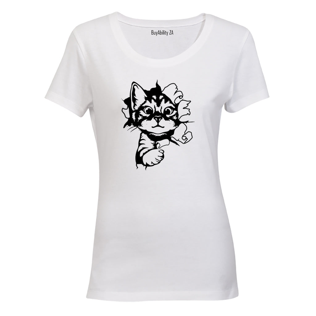 Escape Kitten - Ladies - T-Shirt