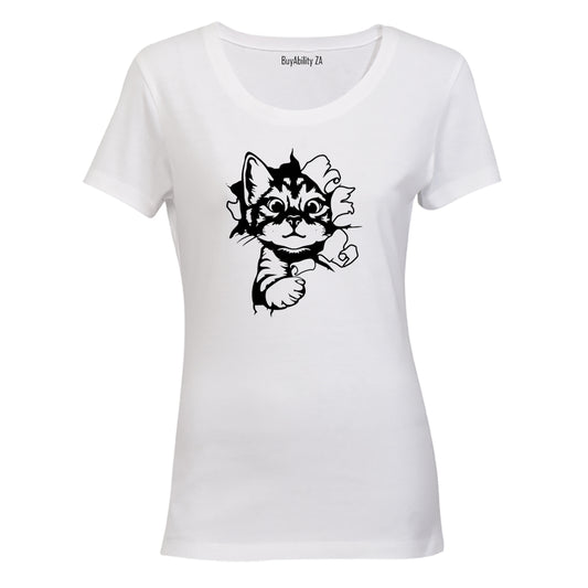 Escape Kitten - Ladies - T-Shirt