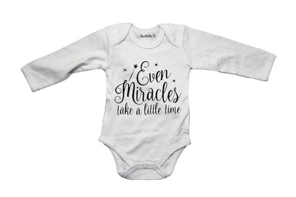 Even Miracles Take a Little Time - Baby Grow