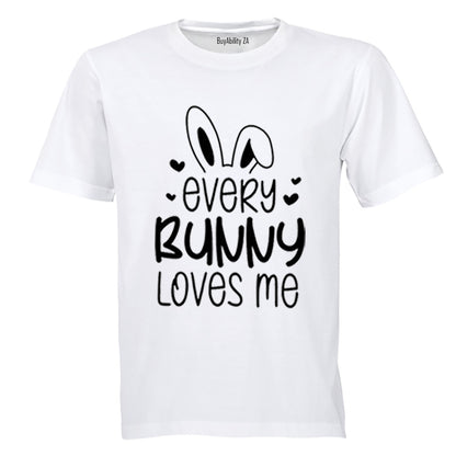 Every Bunny Loves Me - Easter - Kids T-Shirt