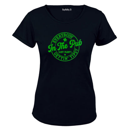 In the Pub - St. Patrick's Day - Ladies - T-Shirt - BuyAbility South Africa