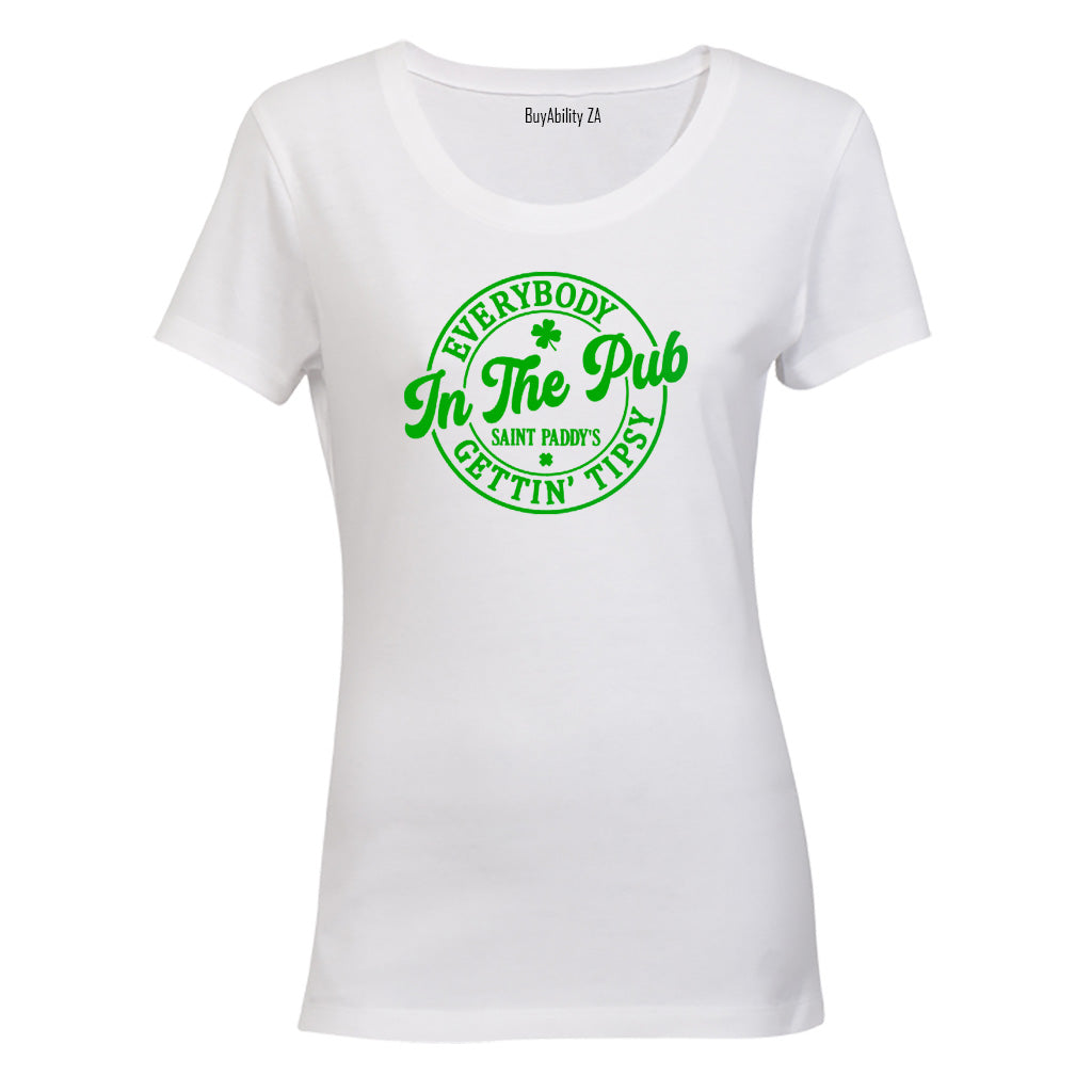 In the Pub - St. Patrick's Day - Ladies - T-Shirt - BuyAbility South Africa