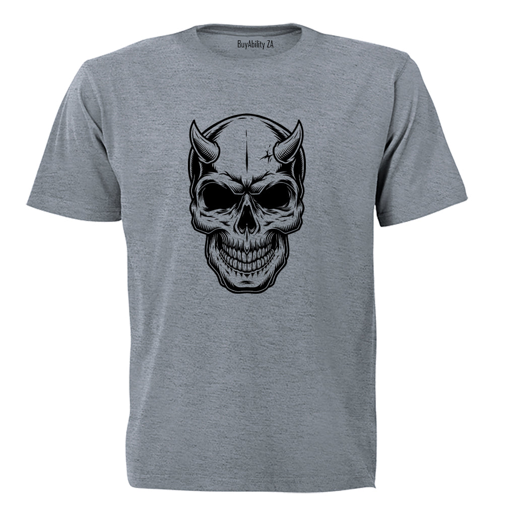 Evil Skull - Halloween - Adults - T-Shirt