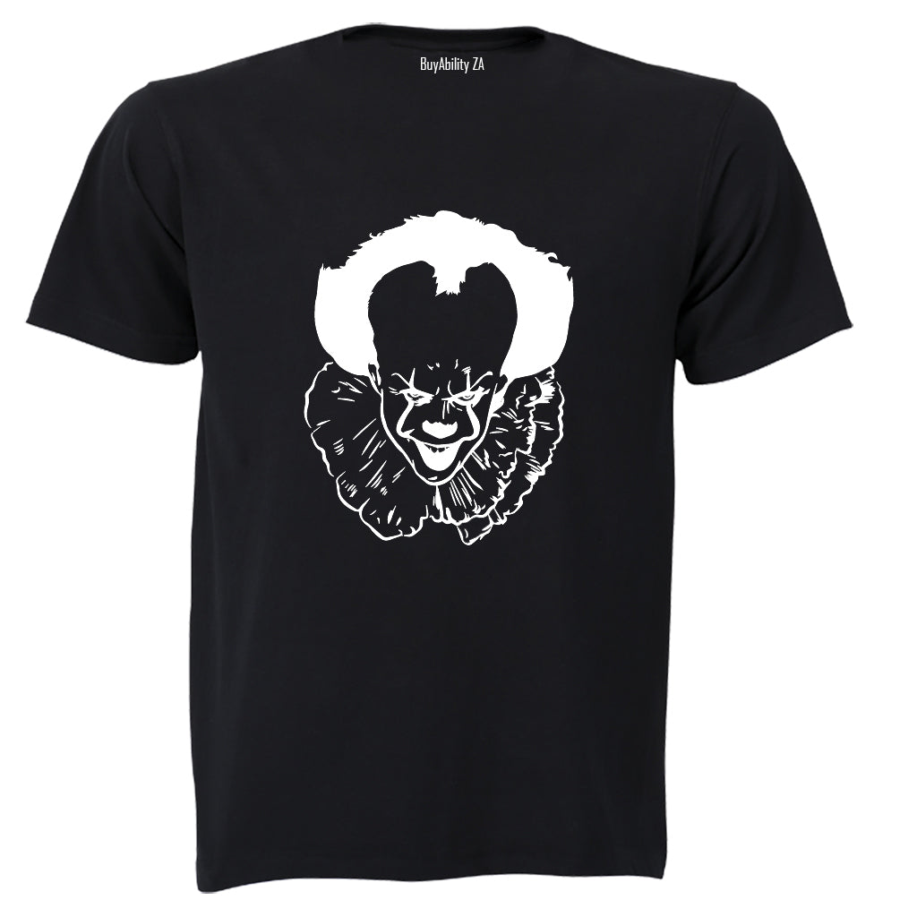 Evil Clown - Halloween - Adults - T-Shirt