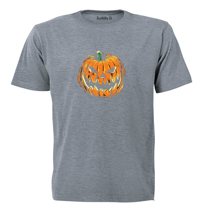 Evil Pumpkin - Halloween - Adults - T-Shirt