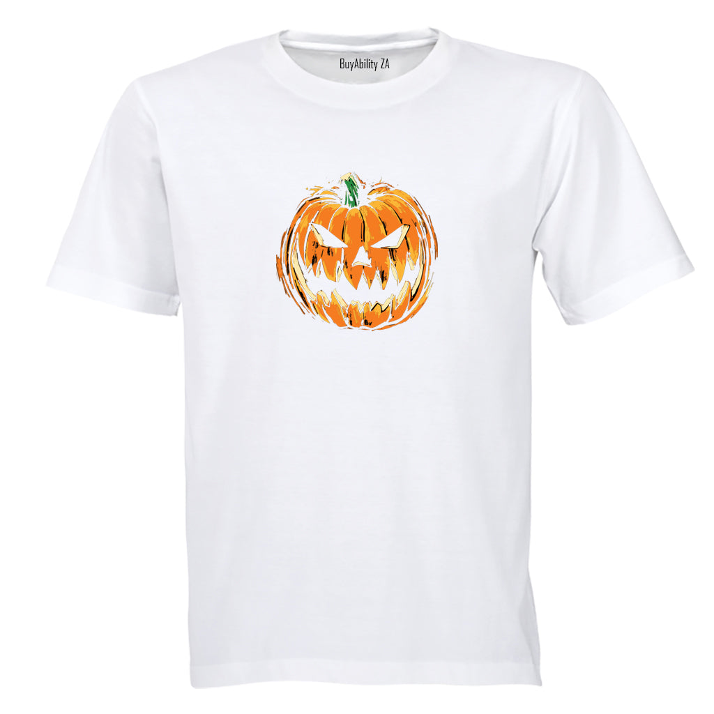 Evil Pumpkin - Halloween - Adults - T-Shirt