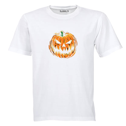 Evil Pumpkin - Halloween - Adults - T-Shirt