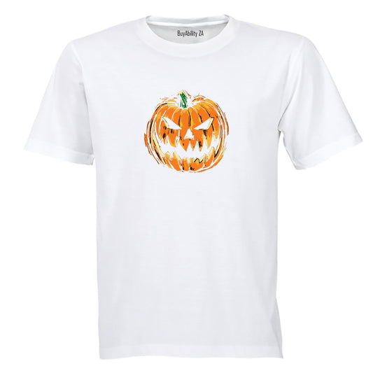 Evil Pumpkin - Halloween - Adults - T-Shirt
