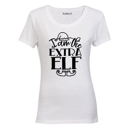 Extra Elf - Christmas - Ladies - T-Shirt