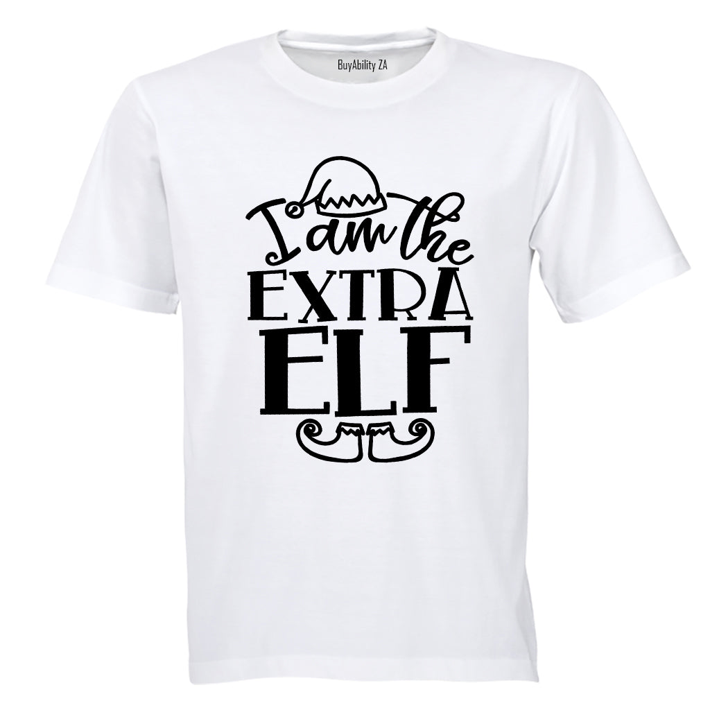 Extra Elf - Christmas - Adults - T-Shirt