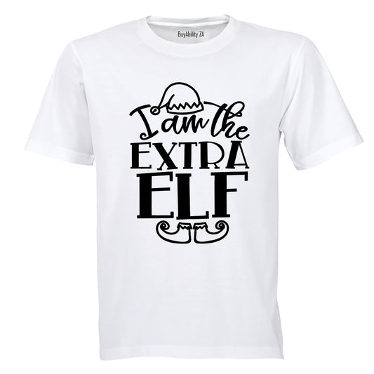Extra Elf - Christmas - Adults - T-Shirt