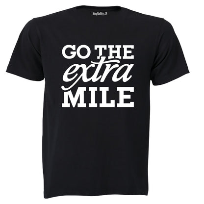 Go The EXTRA Mile - Adults - T-Shirt