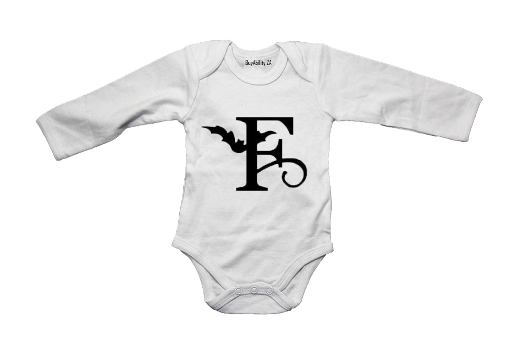 F - Halloween Bats - Baby Grow