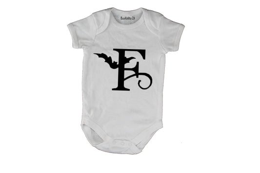 F - Halloween Bats - Baby Grow