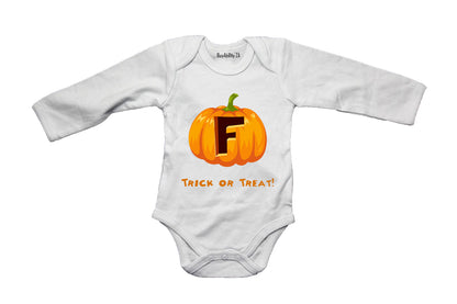 F - Halloween Pumpkin - Baby Grow