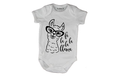 Fa La La Llama - Christmas - Baby Grow