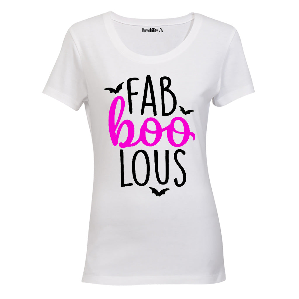 Fab-BOO-lous - Halloween Bats - Ladies - T-Shirt