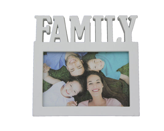 Family - White Photo Frame