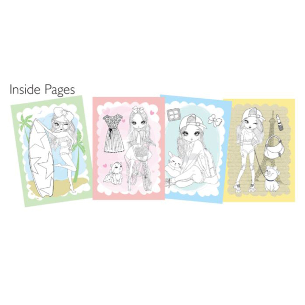 Fashion Looks Colouring Kit