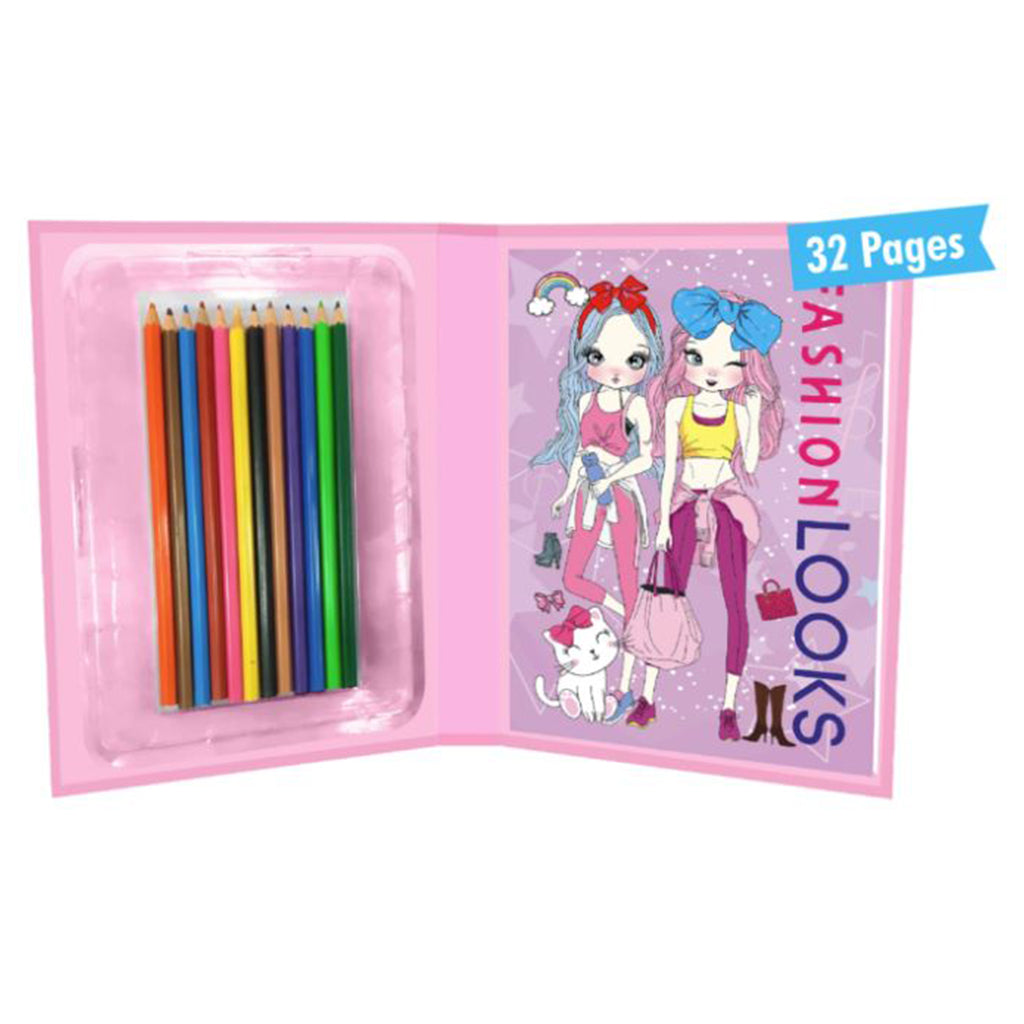Fashion Looks Colouring Kit