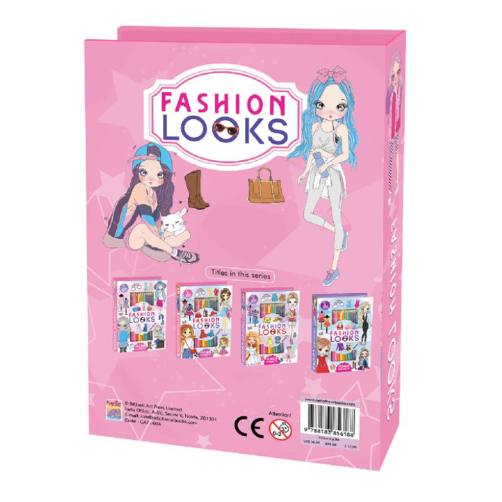 Fashion Looks Colouring Kit
