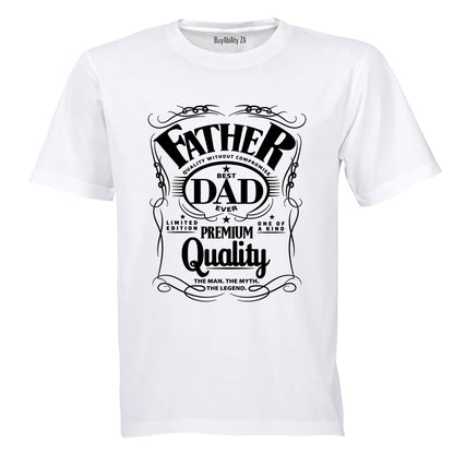 Father - Premium Quality - Adults - T-Shirt