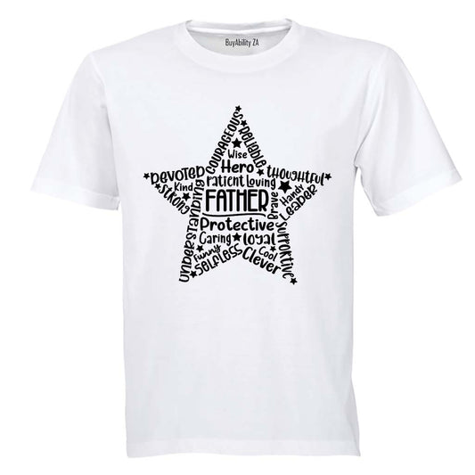 Father - Star - Adults - T-Shirt