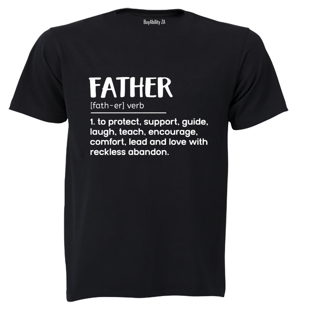 Father - Verb - Adults - T-Shirt